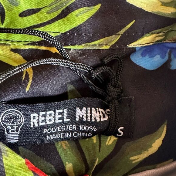 Rebel minds men’s casual button-down Hawaiian shirt - Picture 2 of 6